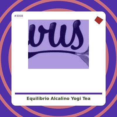 Equilibrio Alcalino - Yogi Tea - tienda vegana online