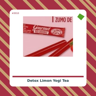 Detox con Limón - Yogi Tea -tienda vegana online