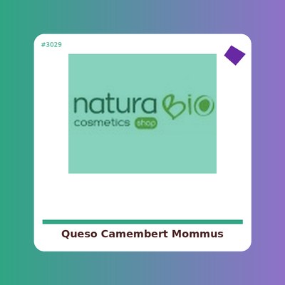 Esto No es un Queso Camembert - Mommus - tienda vegana online