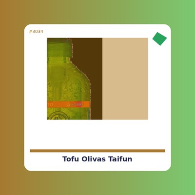 Tofu con Olivas - Taifun - tienda vegana online