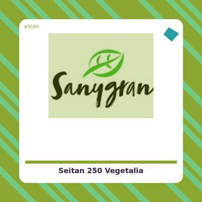Seitán 250 g. - Vegetalia - tienda vegana online