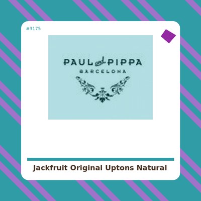 Jackfruit Original - Upton´s Natural - tienda vegana online