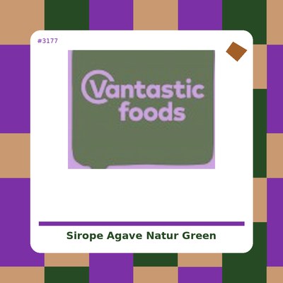 Sirope de Agave - Natur Green