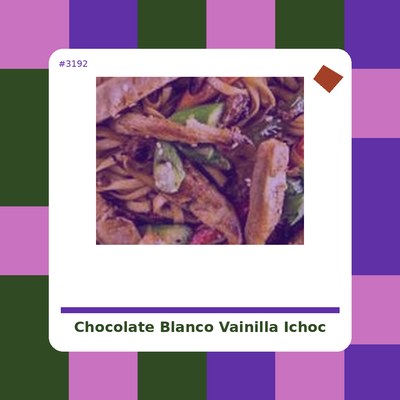 Chocolate Blanco con Vainilla - iChoc - tienda vegana online