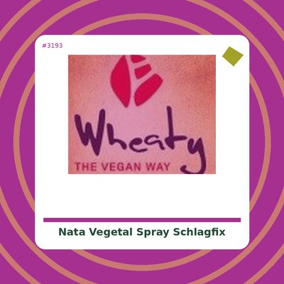 Nata vegetal spray - Schlagfix - tienda vegana online