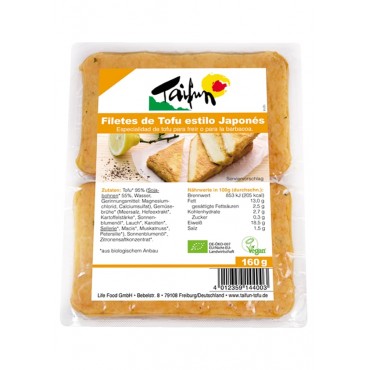 Filetes de Tofu Estilo Japonés - Taifun-tienda vegana online