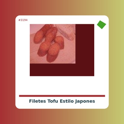 Filetes de Tofu Estilo Japonés - Taifun-tienda vegana online