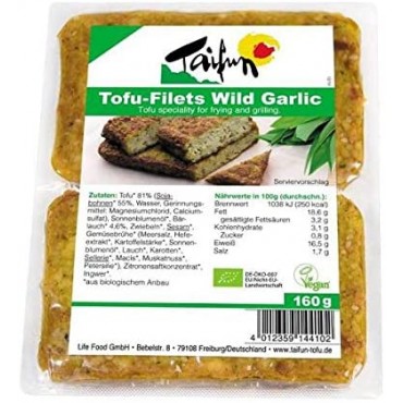 Filetes de Tofu Ajo Silvestre - Taifun- tienda vegana online