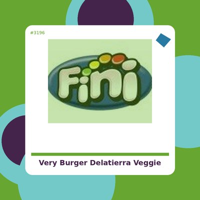 Very Burger - Delatierra Veggie - tienda vegana online