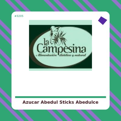 Azúcar de Abedul en sticks - Abedulce - tienda vegana online
