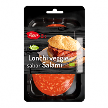 Salami Vegano en lonchas - El Granero Integral - tienda vegana online