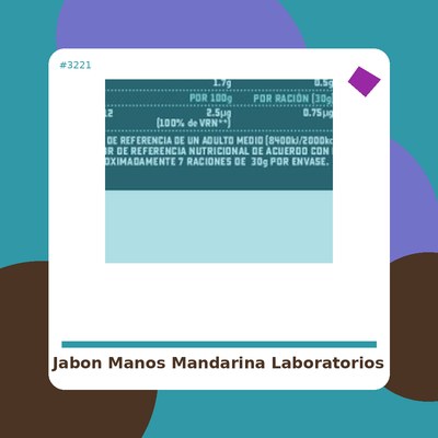 Jabón de Manos de Mora - Laboratorios SyS - tienda vegana online