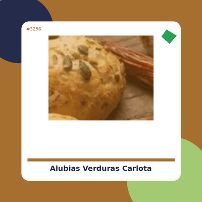 Alubias con verduras 720 g. - Carlota - tienda vegana online
