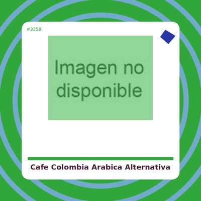 Café Colombia 100% Arábica - Alternativa 3 - tienda vegana online