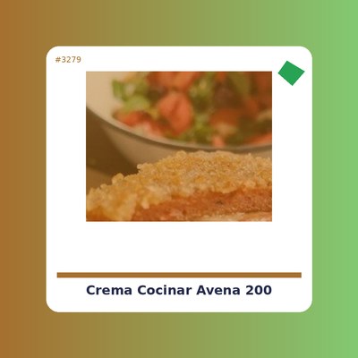 Crema cocinar Avena 200 ml. - Oatly - tienda vegana online