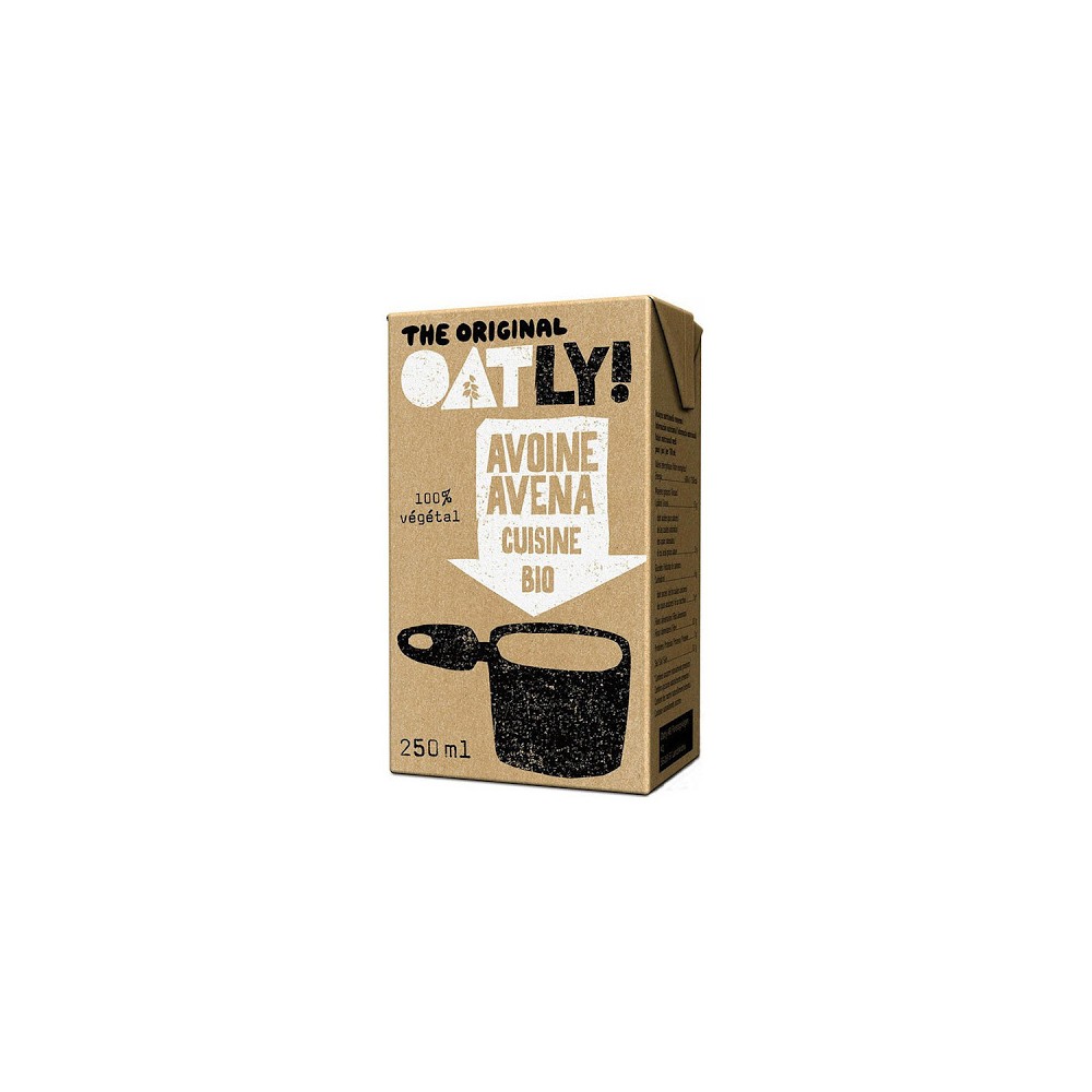 Crema cocinar Avena 200 ml. - Oatly - tienda vegana online