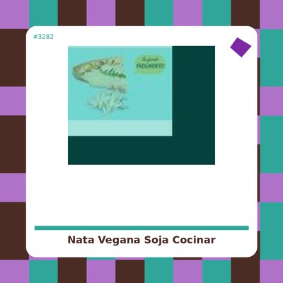 Nata de soja cocinar 200 ml. - Sojade - tienda vegana online