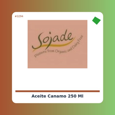 Aceite de Cáñamo 250 ml. Naturgreen - tienda vegana online