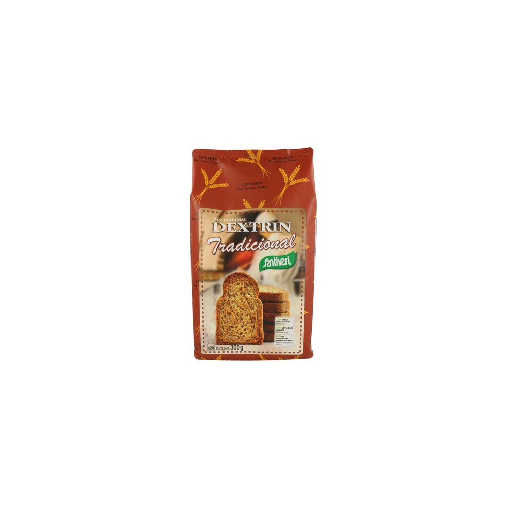 Pan Dextrín tradicional 300 g. - Santiveri- tienda vegana online
