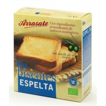 Biscotes de Espelta 270 g- Arrasate - tienda vegana onlie
