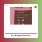 Just Burger - Just Vegan - tienda vegana online Just Burger - Just Vegan - tienda vegana online