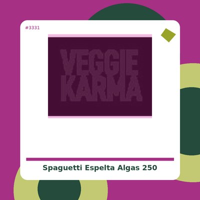 Spaguetti de Espelta con Algas 250 g. - Biográ - tienda vegana online