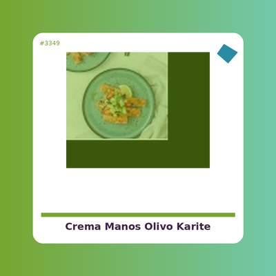 Crema de manos Olivo y Karité 100 ml. - Corpore Sano - tienda vegana online