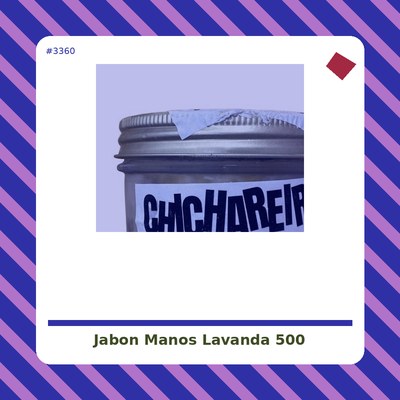 Jabón de manos de Lavanda - Laboratorios SyS - tienda vegana online