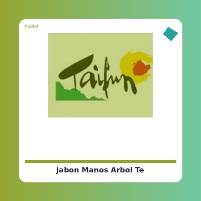 Jabón de manos de Árbol de Té - Laboratorios SyS - tienda vegana online