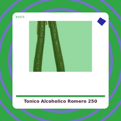 Tónico Alcohólico de Romero 250 ml. - Plantapol -tienda vegana online