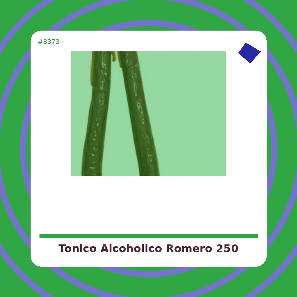 Tónico Alcohólico de Romero 250 ml. - Plantapol -tienda vegana online