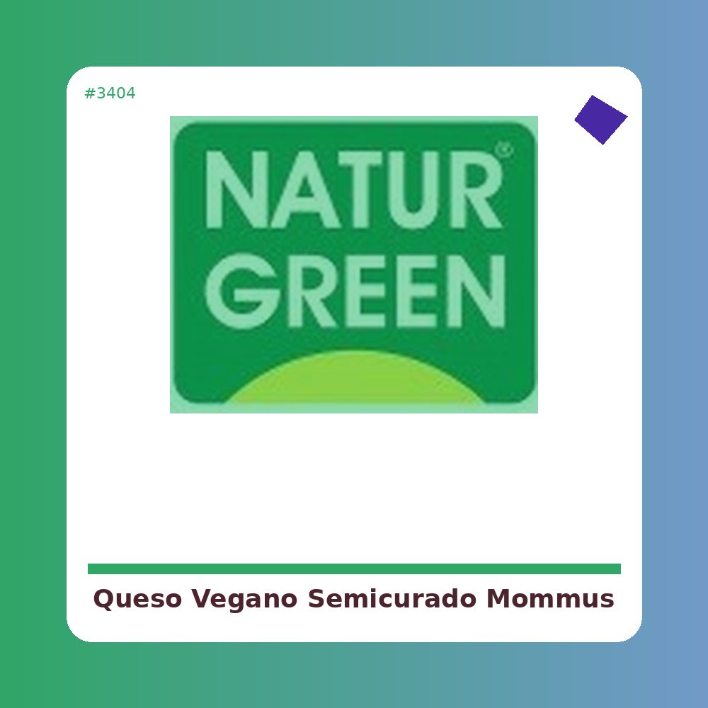 Queso Semicurado - Mommus - tienda vegana online