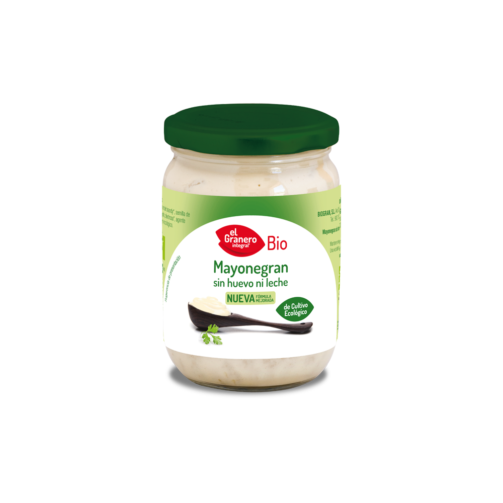 Mayonesa Vegana Mayonegran - El Granero - tienda vegana online
