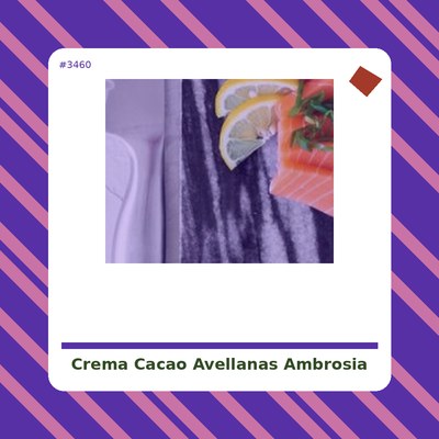 Crema de Cacao y Avellanas - Ambrosía - tienda vegana online