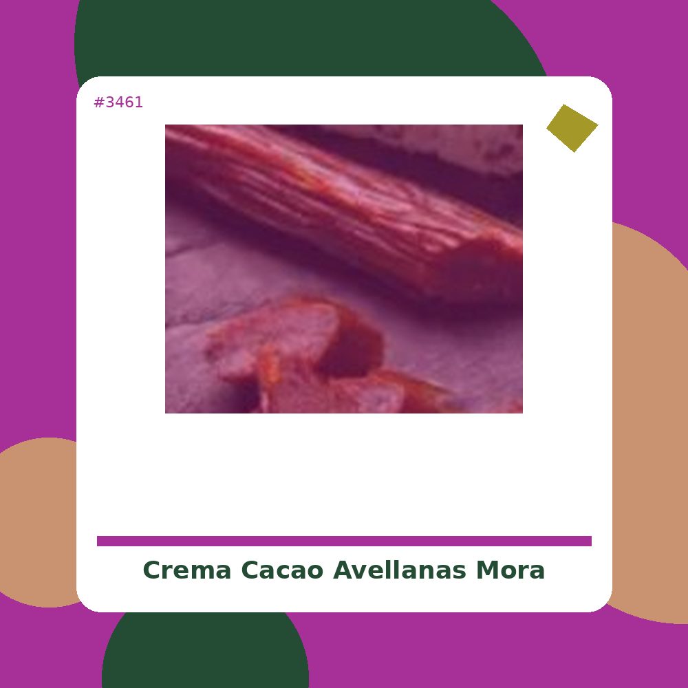 Crema de Cacao y Avellanas con Mora - Ambrosía - tienda vegana online