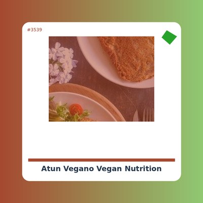 Atún Vegano - Vegan Nutrition - tienda vegana online