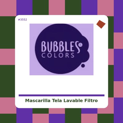Mascarilla de tela lavable, con filtro Negra y gris - Hilo Mandarina - tienda vegana online