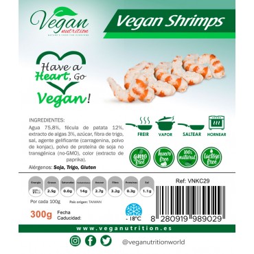 Gambas Veganas - Vegan Nutrition - tienda vegana online