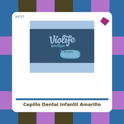Cepillo Dental Infantil Amarillo - Nordics - tienda vegana online