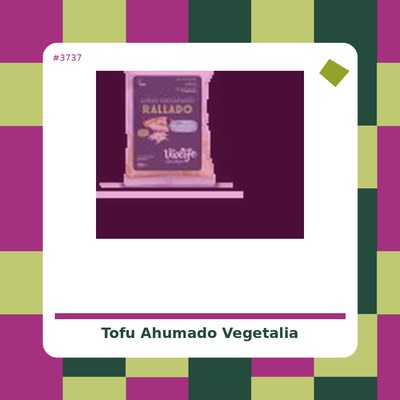 Tofu Ahumado 250 g. - Vegetalia - tienda vegana online