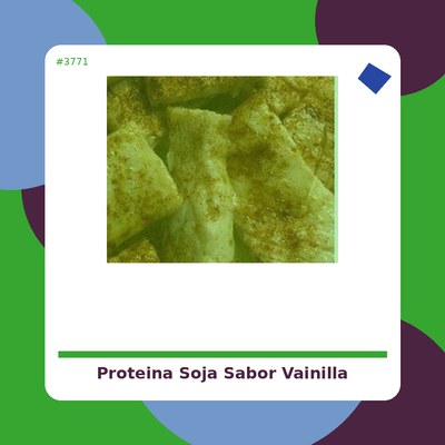 Proteína de Soja sabor Vainilla - Sotya - tienda vegana online