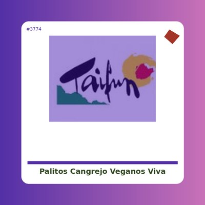 Palitos de "cangrejo" veganos - Viva Planta - tienda vegana online