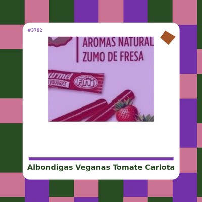 Albóndigas Veganas en Tomate - Carlota - tienda vegana online