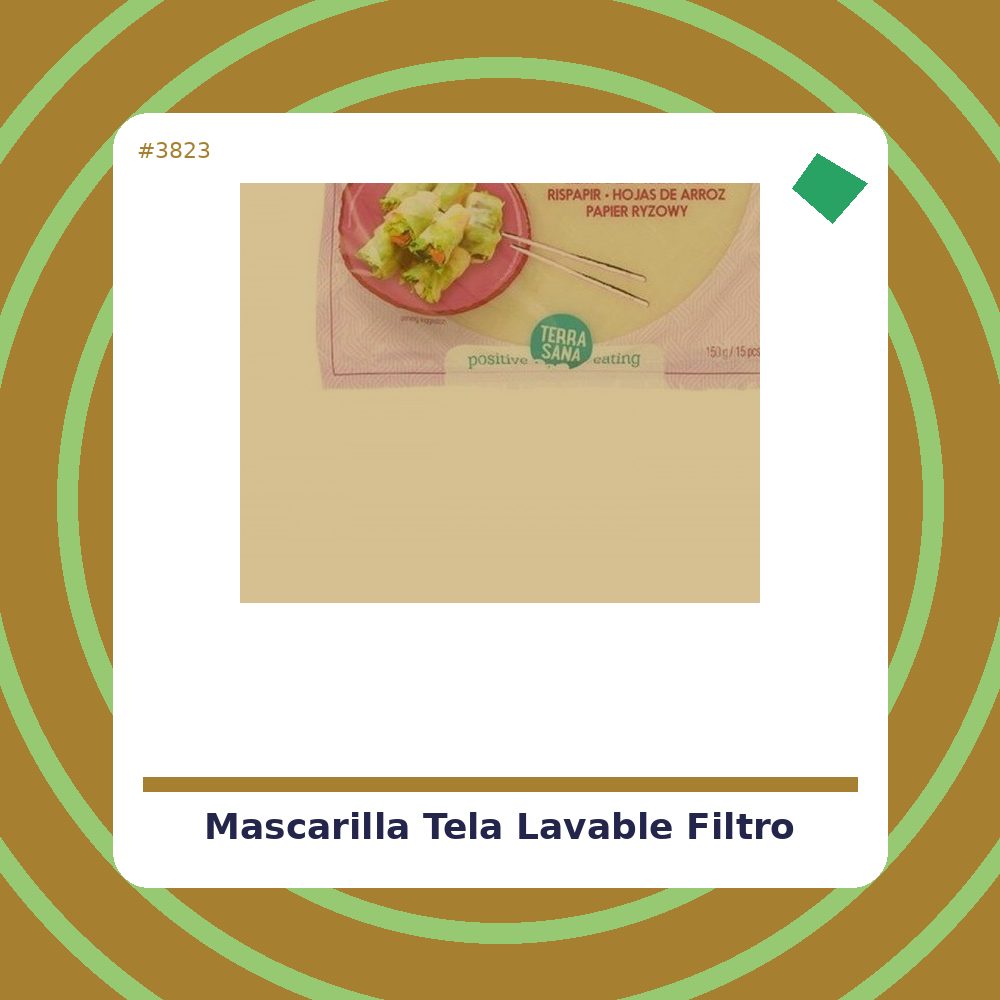 Mascarilla de tela lavable, con filtro, Catrina grande - Hilo Mandarina - tienda vegana online