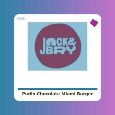 Pudin de Chocolate - Miami Burger - tienda vegana online