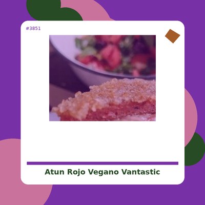 Atún Rojo Vegano - Vantastic Foods - tienda vegana online