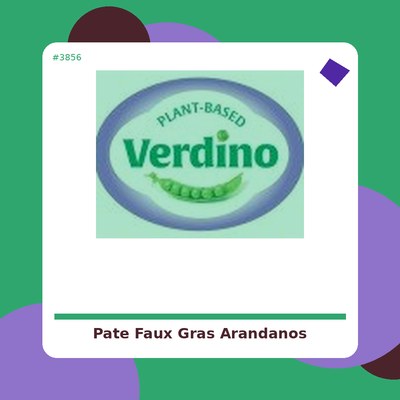 Paté Faux Gras con Arándanos - Gaia - tienda vegana online