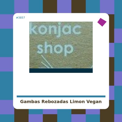 Gambas Rebozadas al Limón _ Vegan Nutritión - tiendas vegana online