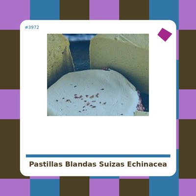 Pastillas Blandas Suizas Echinacea - ESI - tienda vegana online