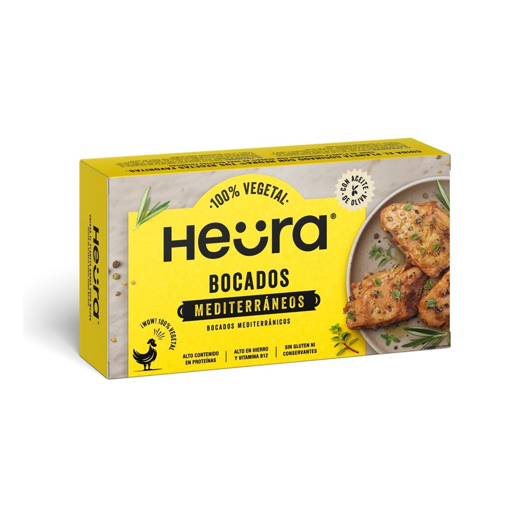 Bocados Mediterráneos  180 gramos - Heura -  tienda vegana online